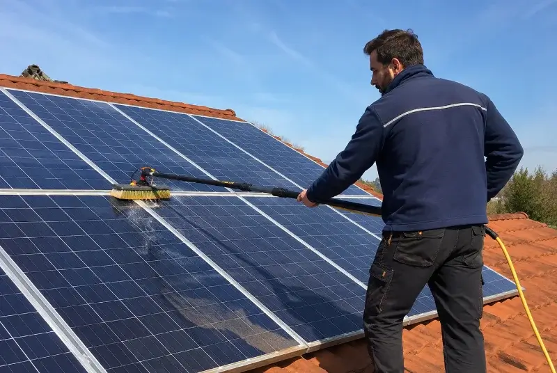 Nettoyage et entretien de panneaux solaires à Noailhac